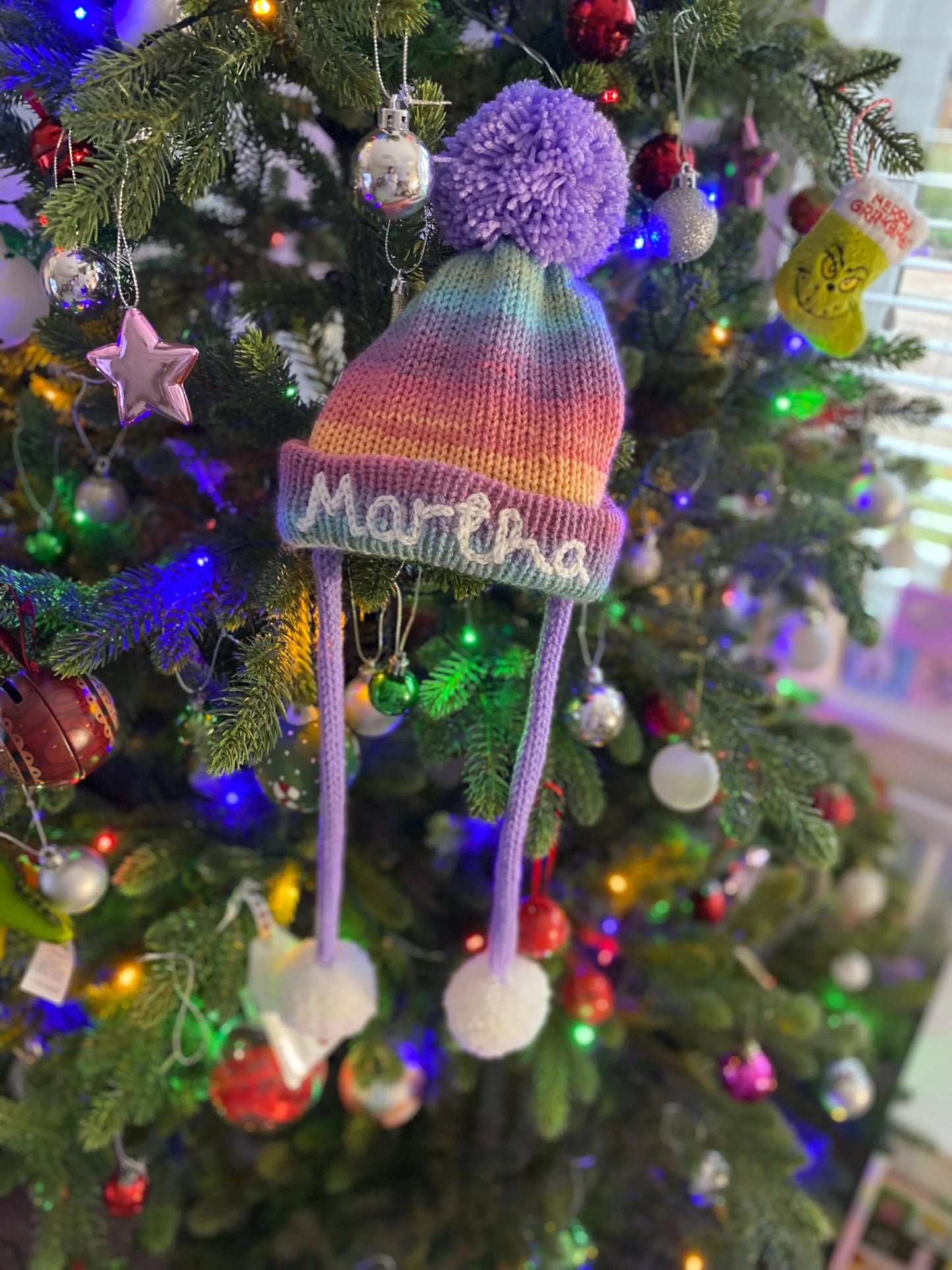 Personalised Baby & Kids Knitted Hat