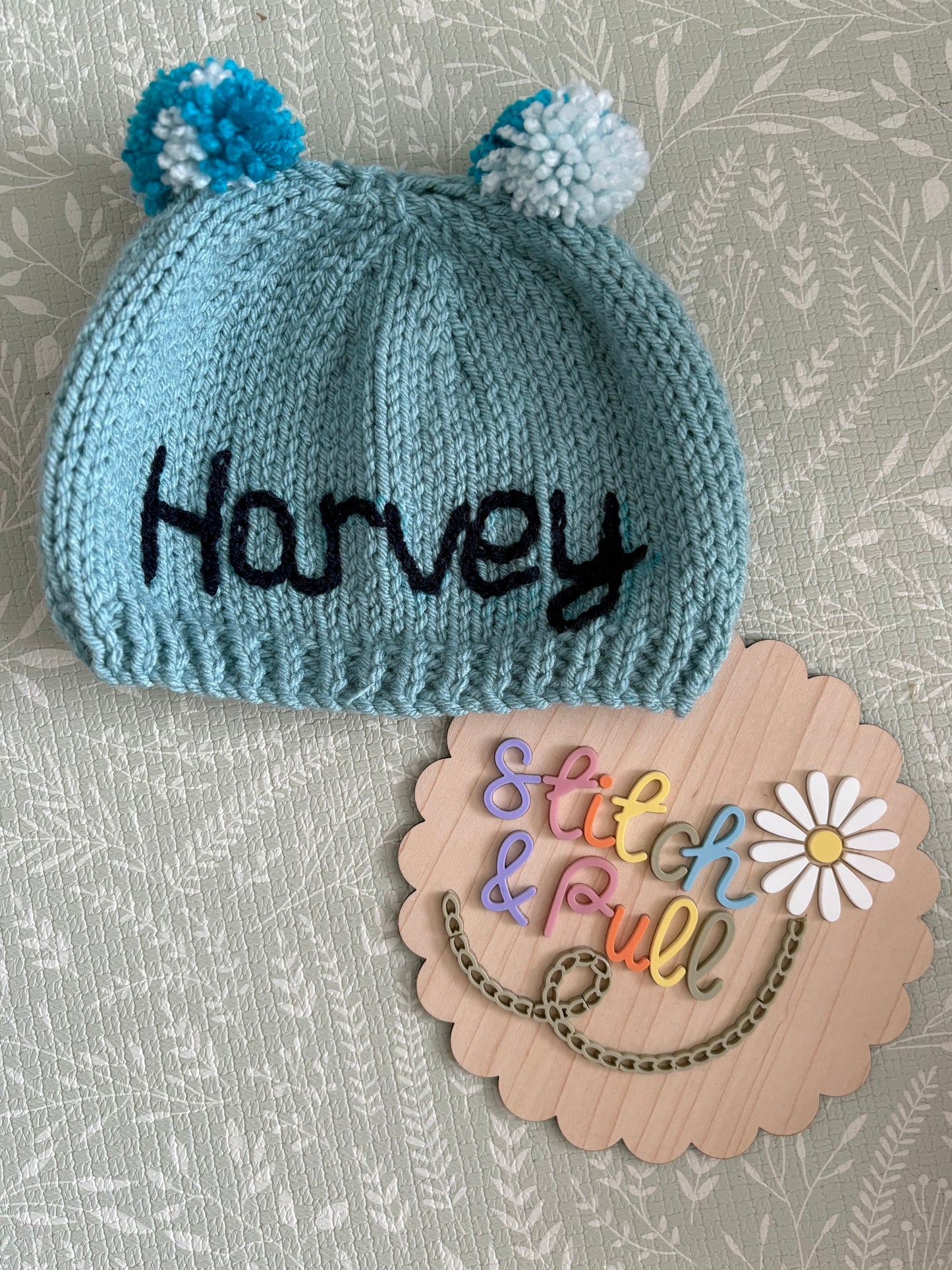 Personalised Baby & Kids Knitted Beanie